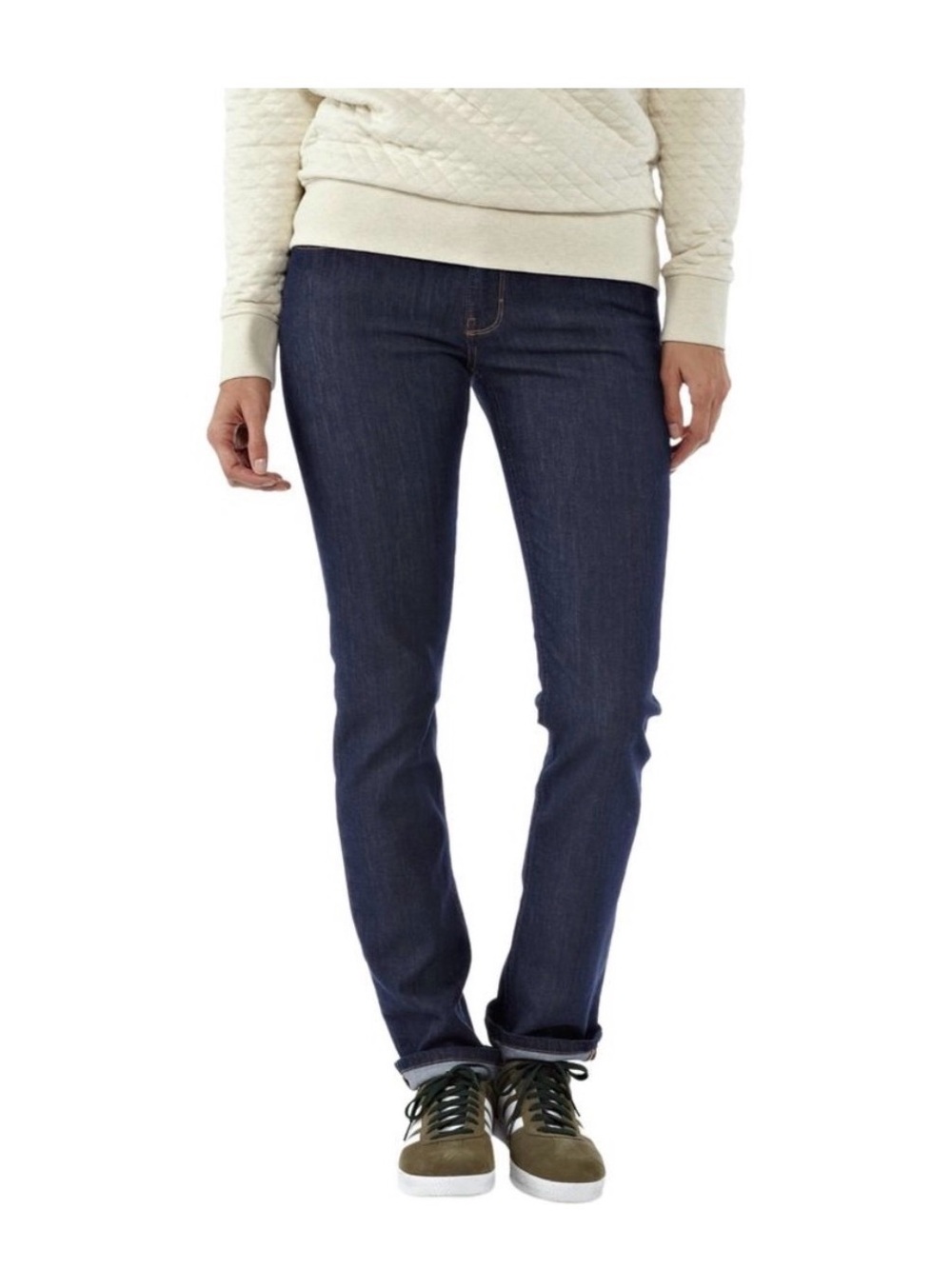 PATAGONIA CLASSIC STRAIGHT LEG SLIM JEANS DARK WASH 26